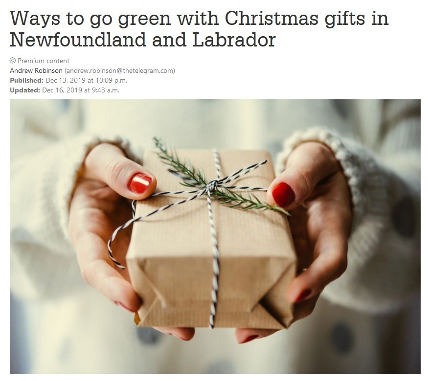 You are currently viewing Nature NL’s green gift ideas in The Telegram