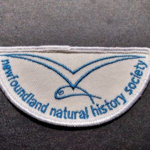 Retro patch (white and blue)