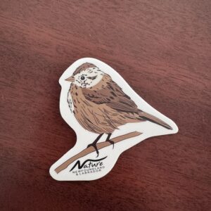 Swamp Sparrow Sticker